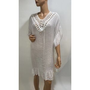 swimsuit coverup dress One Size